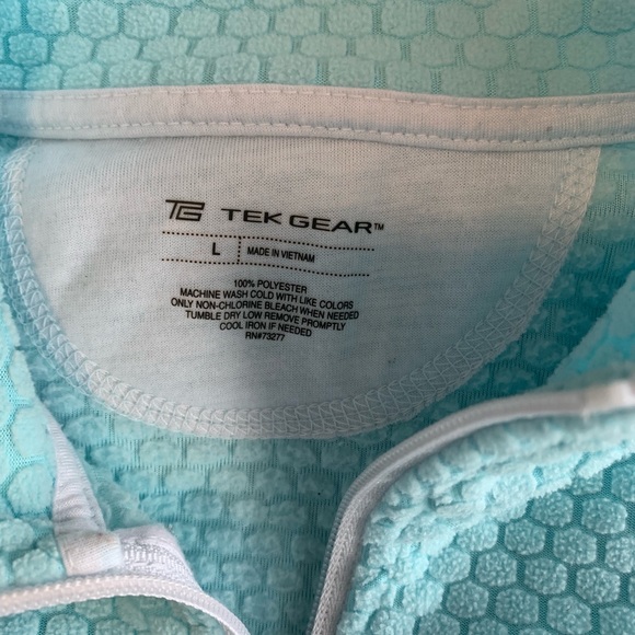 Blue Tek Gear Quarter Zip - Picture 4 of 4